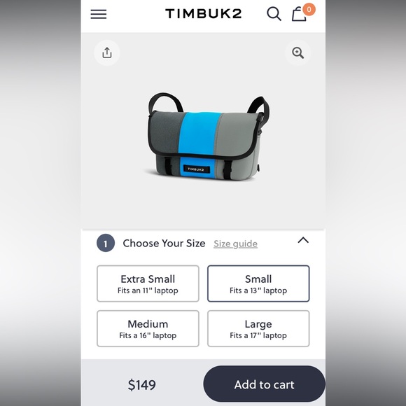 Timbuk2 Messenger Bag (small-fits 13-14” laptop) - Picture 2 of 11